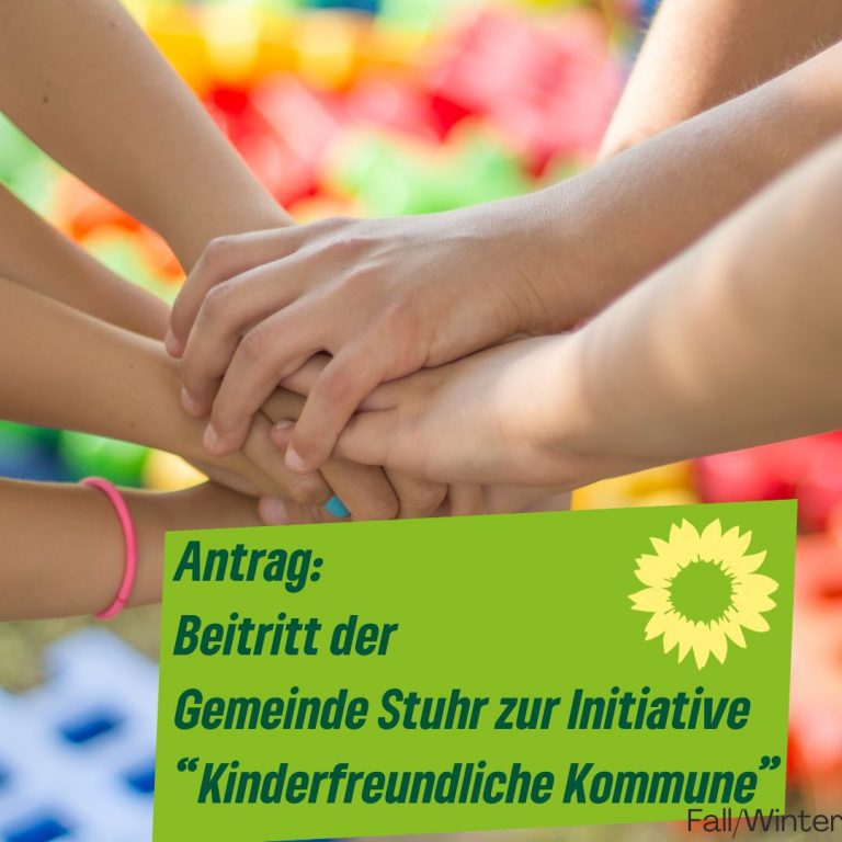 Antrag: „Kinderfreundliche Kommune“